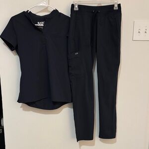 Barco Uniforms Gray Scrub Set